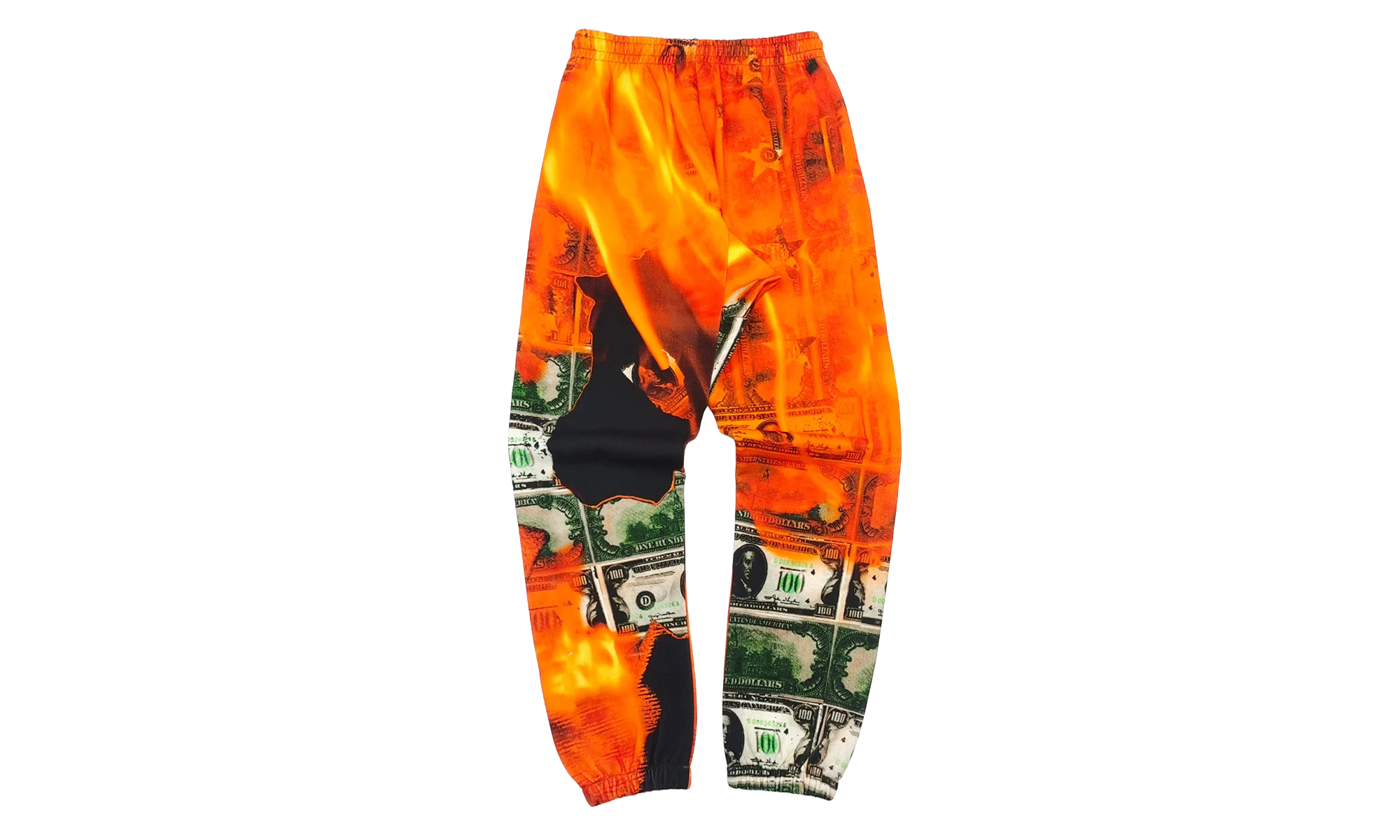 Burn It All Sweatpants "Orange" DT319