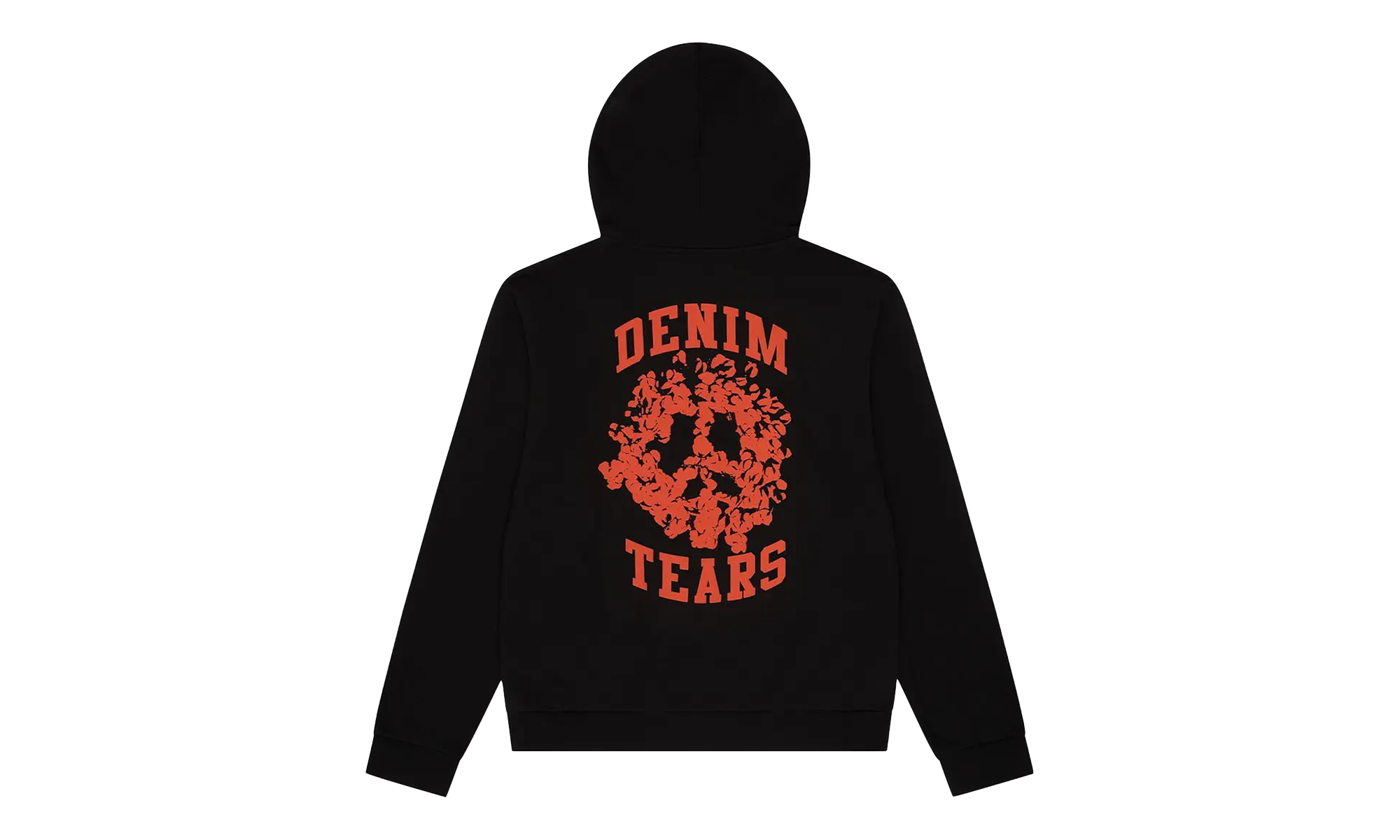 Denim U Zip Hoodie "Black" DT417