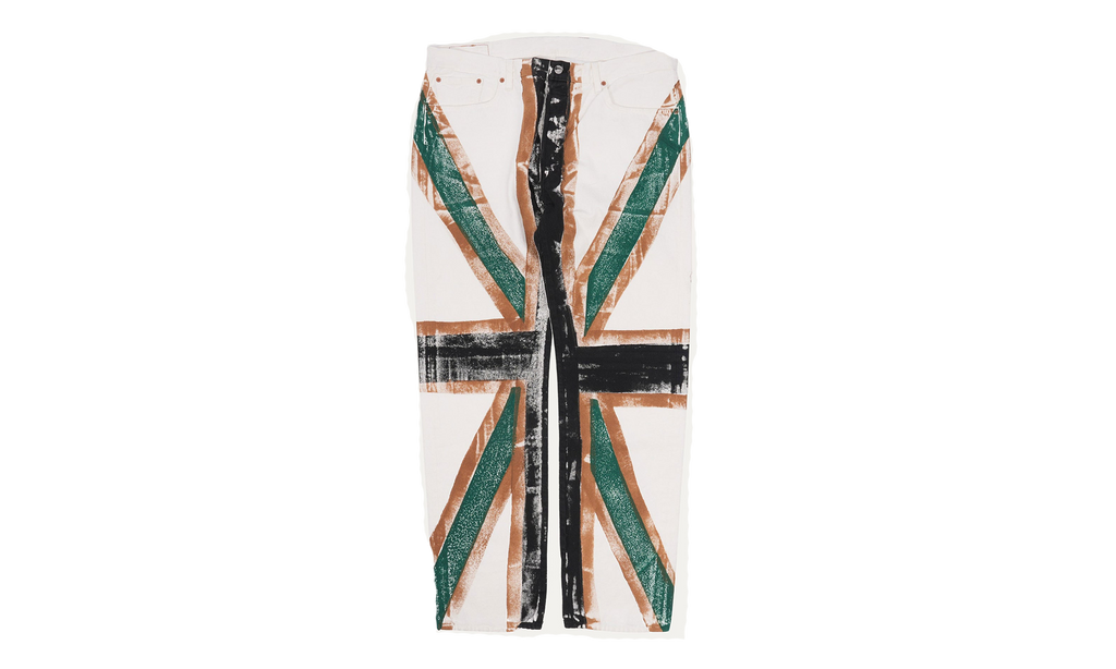 Union Jack Jeans "White" DT227