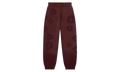 Faded Mono Cotton Wreath Sweatpants "Beet Root" DT249