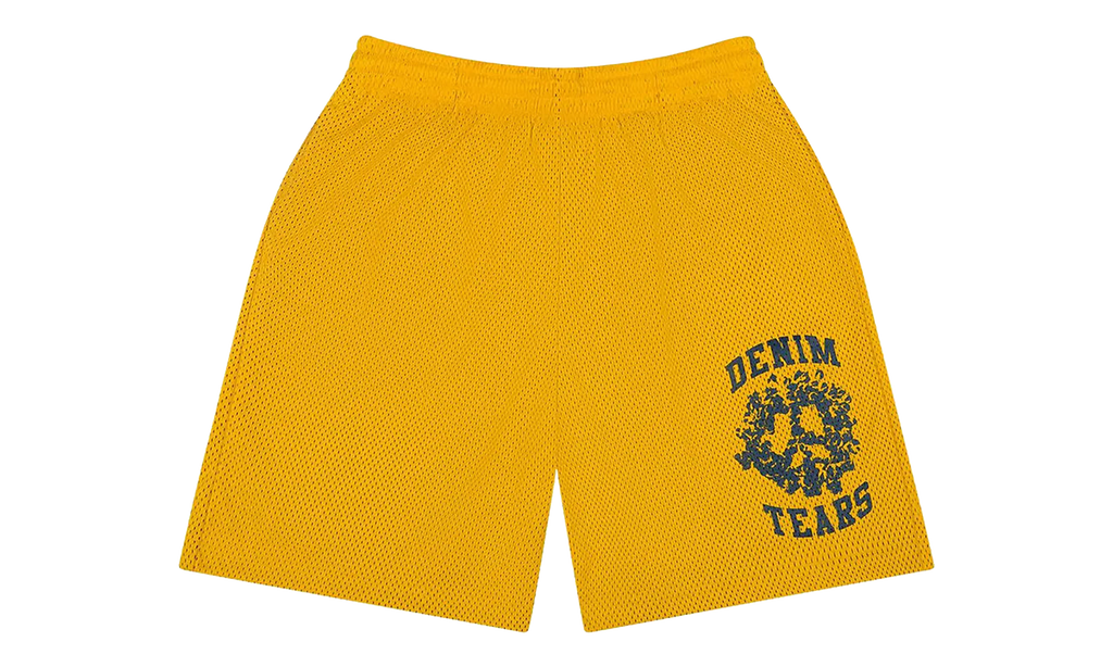 Denim University Mesh Shorts "Yellow" DT382