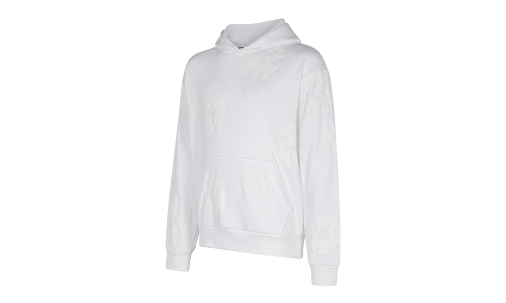Mono Cotton Wreath Sweatshirt "White" DT033