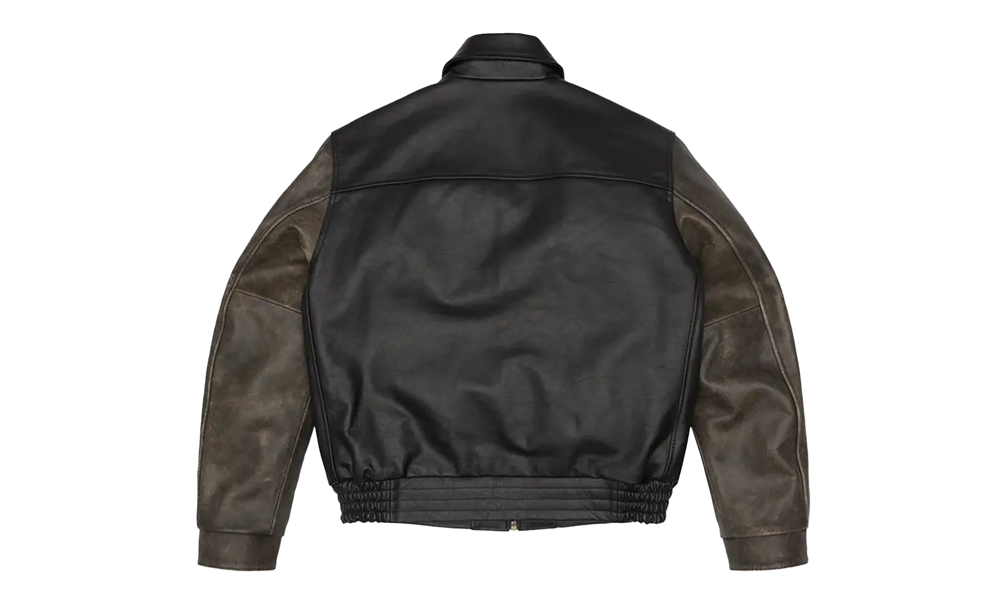 Leather Moto Jacket "Black" DT455