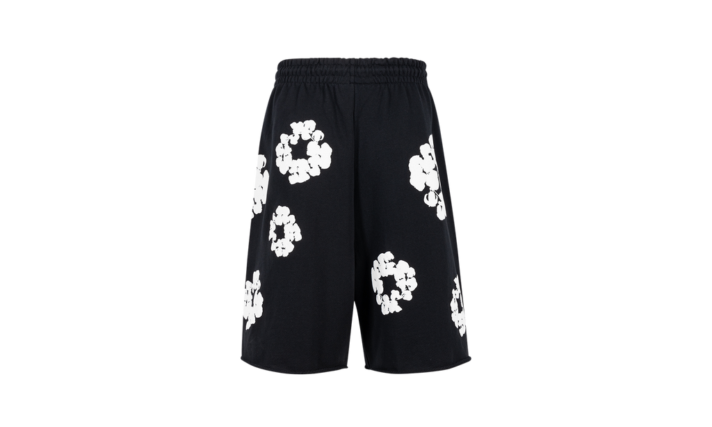 The Cotton Wreath Shorts "Black" DT06