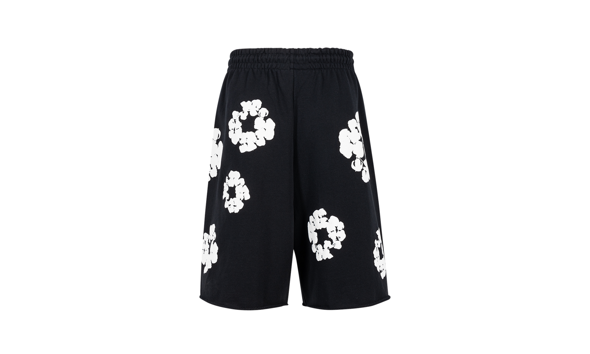 The Cotton Wreath Shorts "Black" DT06