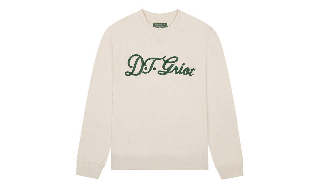 Griot Crewneck Sweatshirt "Cream" DT491