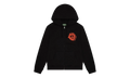 Denim U Zip Hoodie "Black" DT417