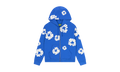 Cotton Wreath Zip Hoodie Blue "Blue" DT157