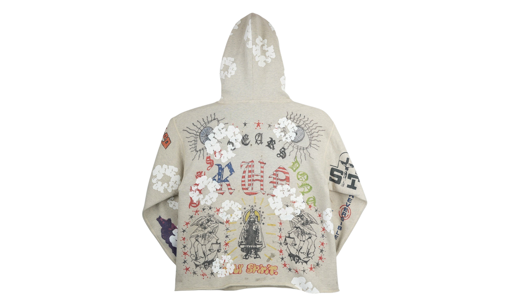 Graffiti Hooded Sweatshirt "Saint Michael - Multi" DT368