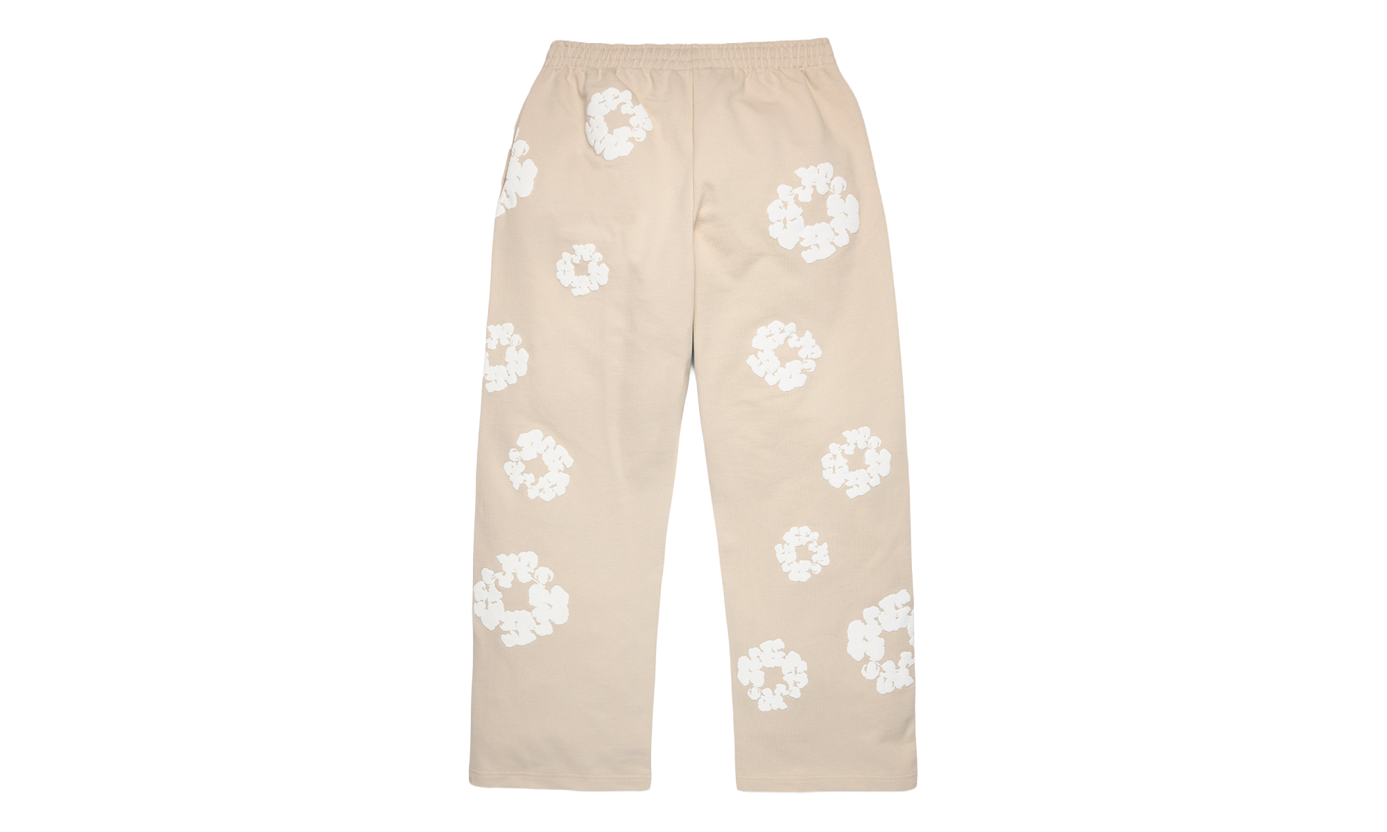 Cotton Wreath Baggy Sweatpants "Cream" DT614