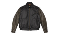 Leather Moto Jacket "Black" DT455