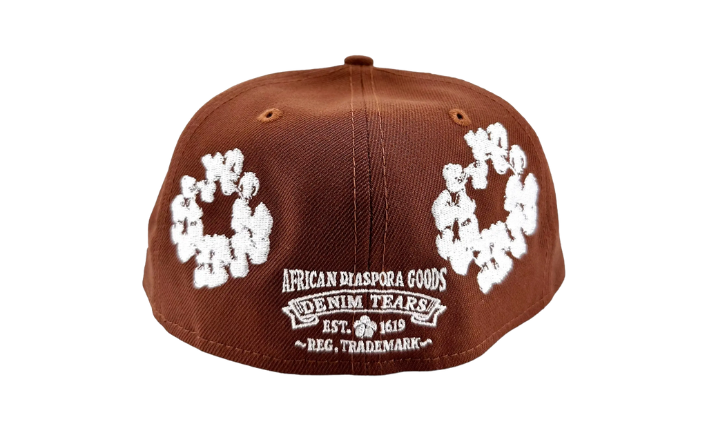 New Era Cotton Wreath 59Fifty Fitted Cap "Brown" DT339