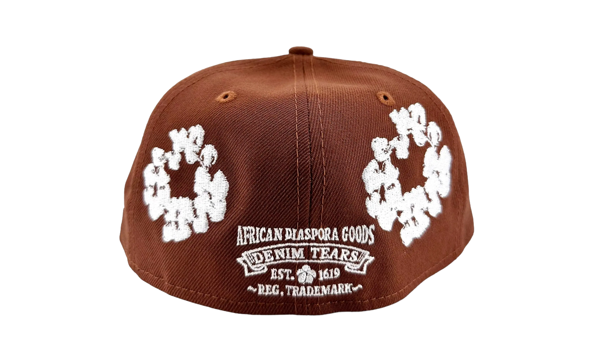 New Era Cotton Wreath 59Fifty Fitted Cap "Brown" DT339