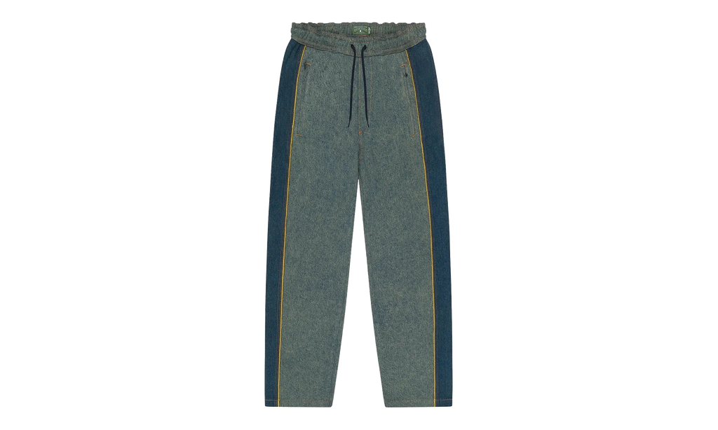 Levi's Cotton Fleur De-Lis Denim Track Pants "Light Wash" DT509