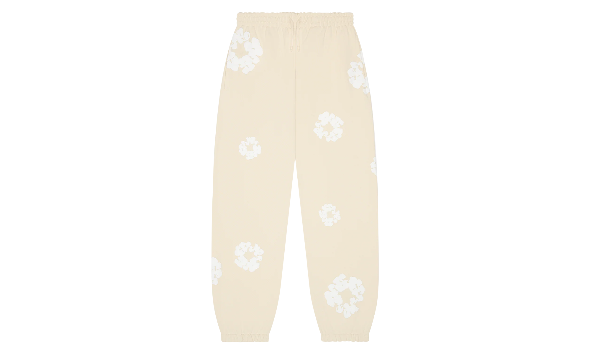 Cotton Wreath Sweatpants "Oatmeal" DT259