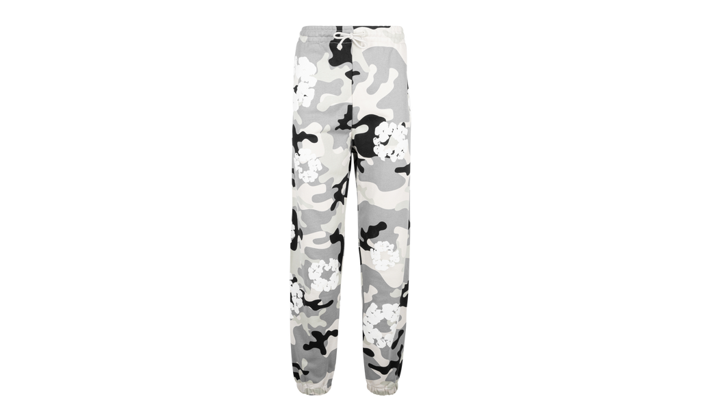 Cotton Wreath Sweatpant "White Camo" DT068