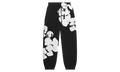 Big Cotton Wreath Sweatpants "Black" DT096