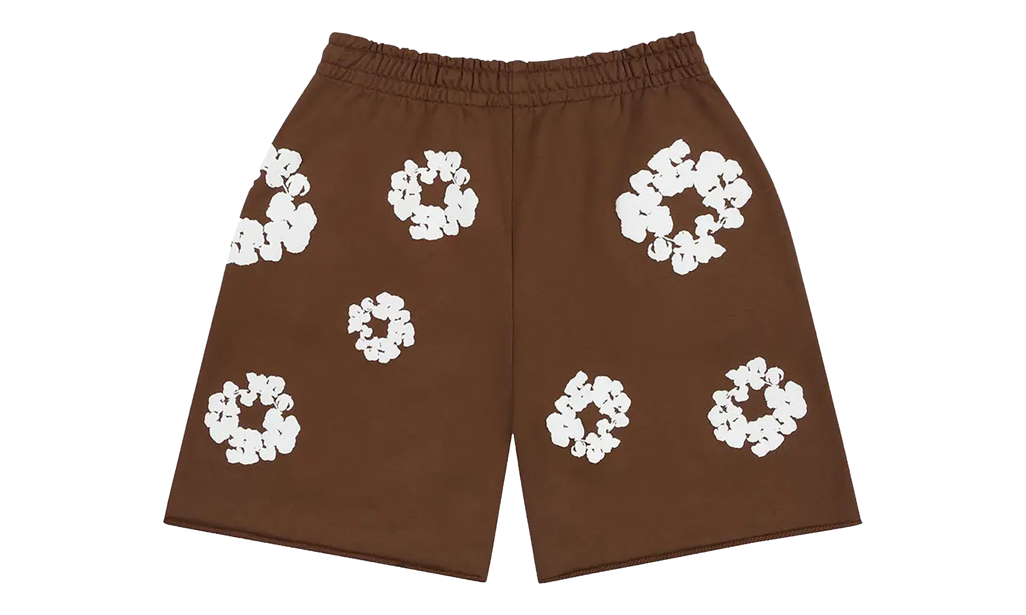 Cotton Wreath Sweatshorts "Brown" DT450