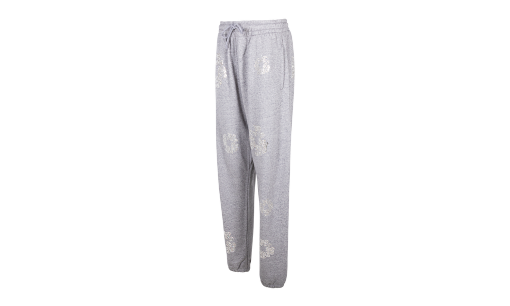Cashmere Swarovski Cotton Wreath Sweatpants "Grey" DT079