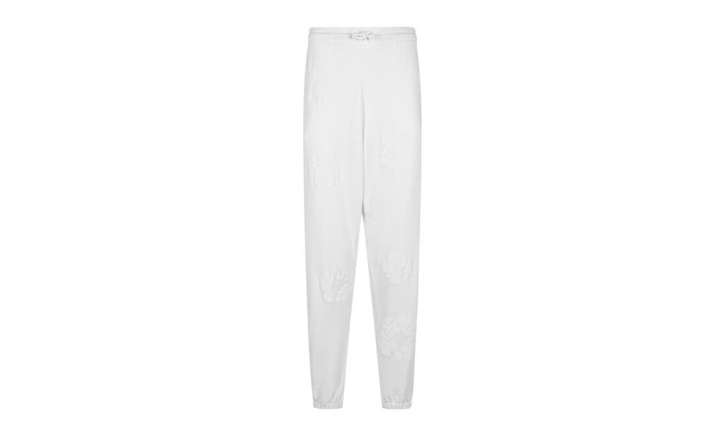 Mono Cotton Wreath Sweatpants "White" DT032