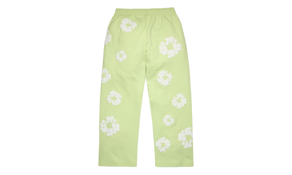 Cotton Wreath Baggy Sweatpants "Mint" DT617