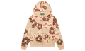 Cotton Wreath Zip Hoodie Tan "Tan Camo" DT131