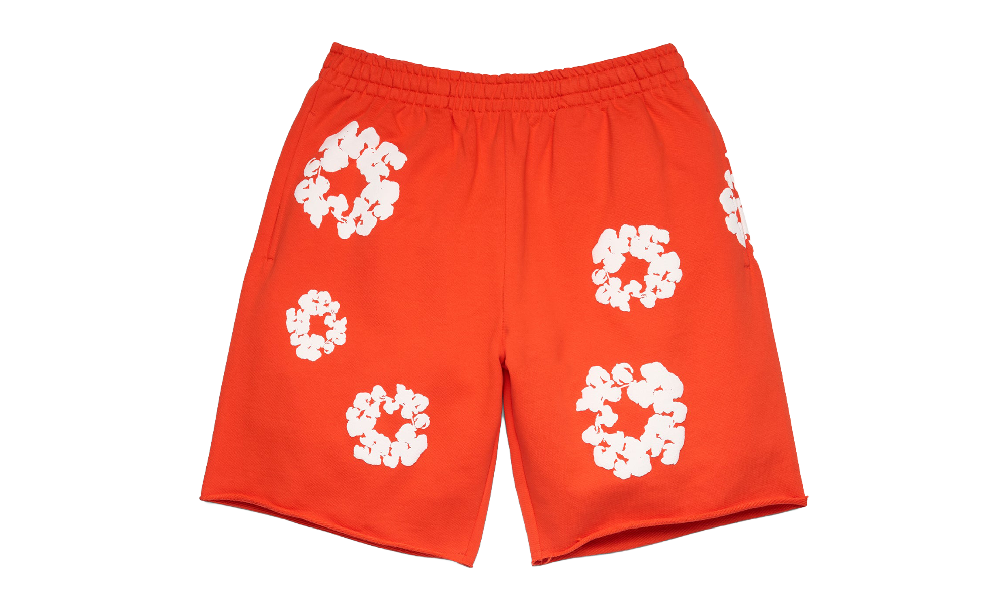 Cotton Wreath Sweatshorts "Dark Orange" DT618