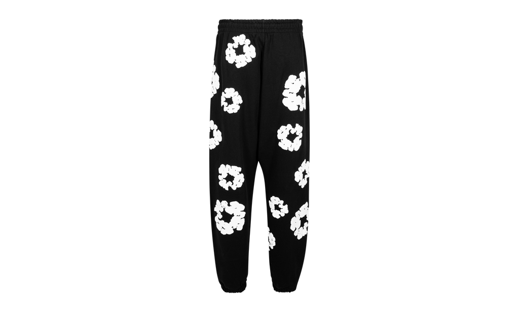 Cotton Wreath Sweatpants "Black" DT25