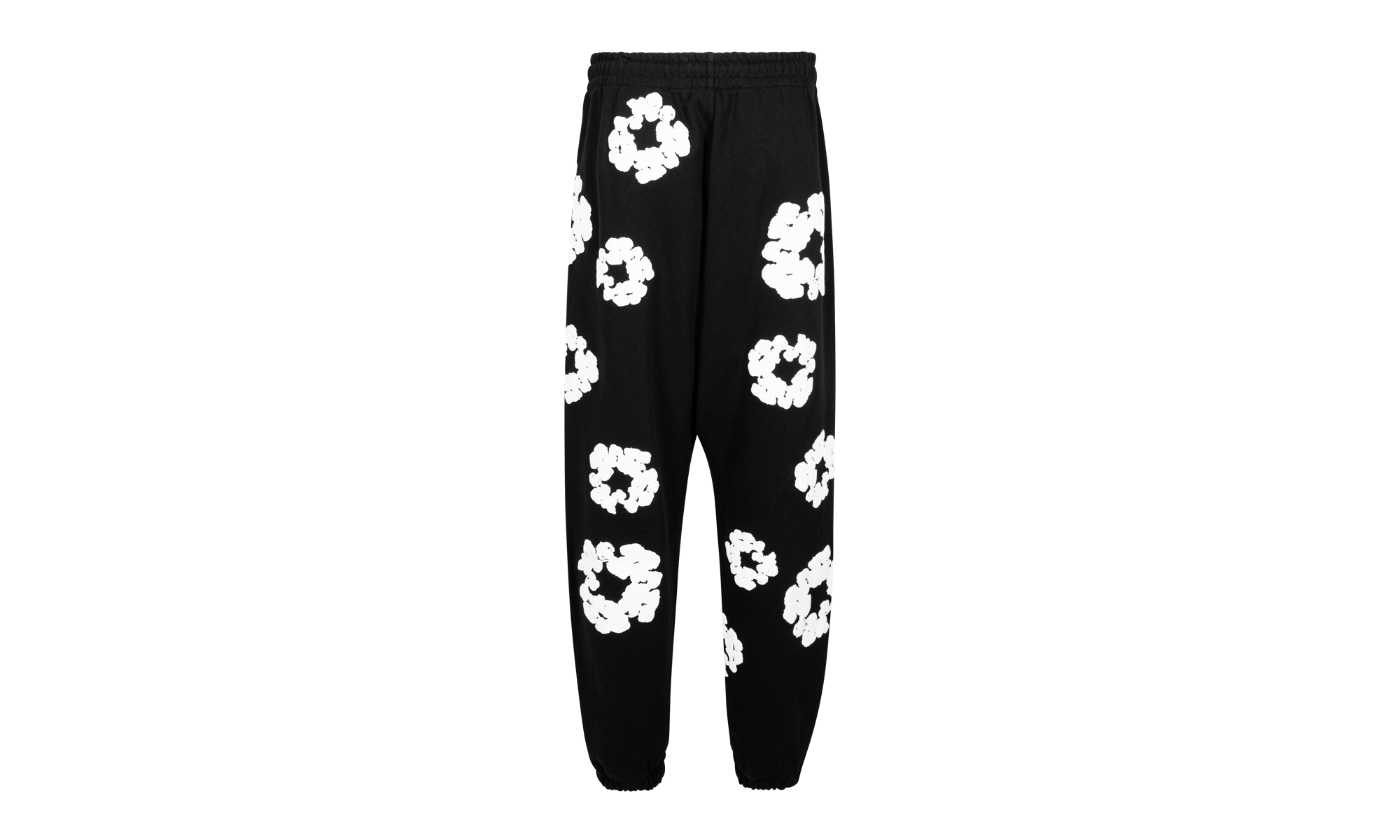 Cotton Wreath Sweatpants "Black" DT25