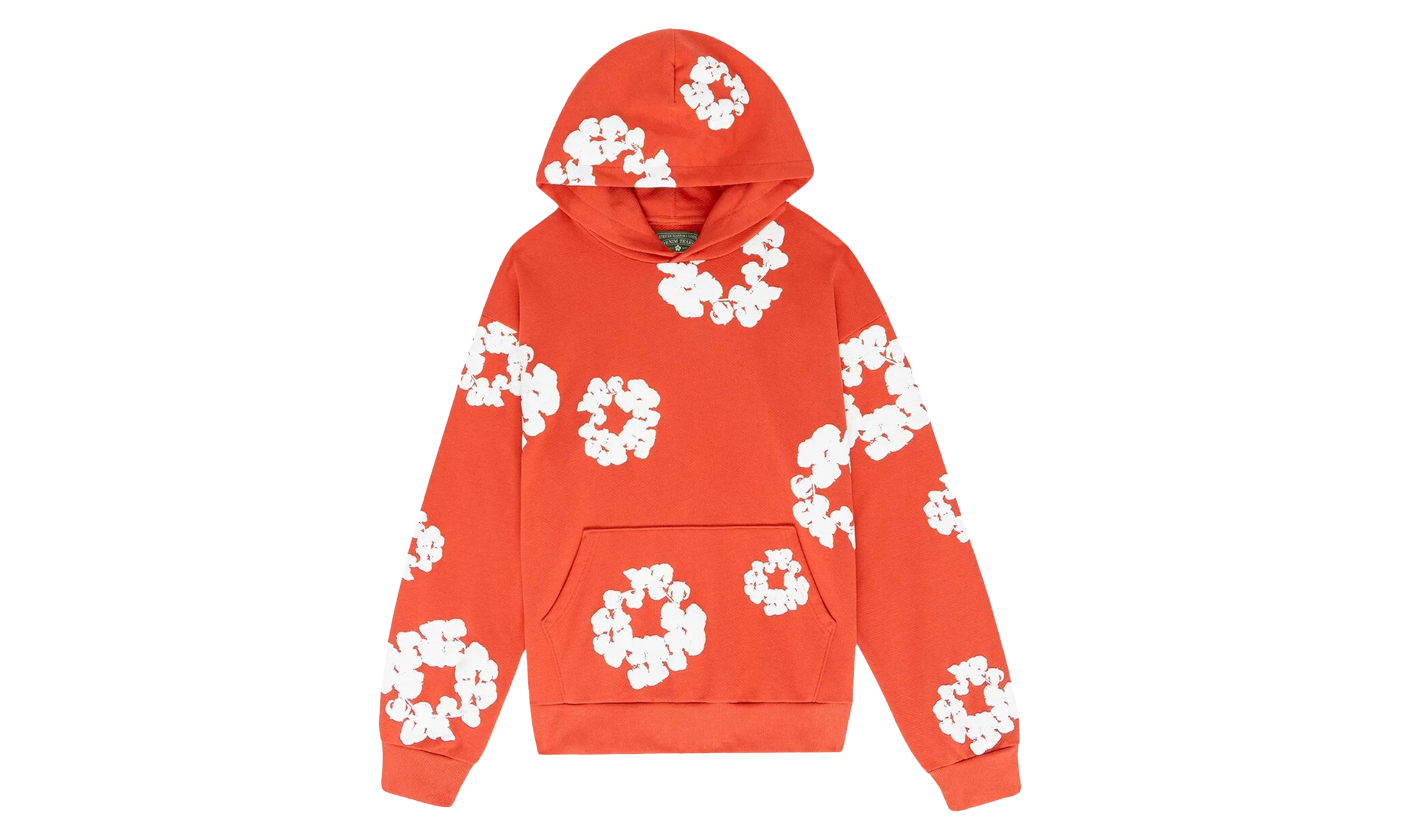 Cotton Wreath Hoodie "Orange" DT036