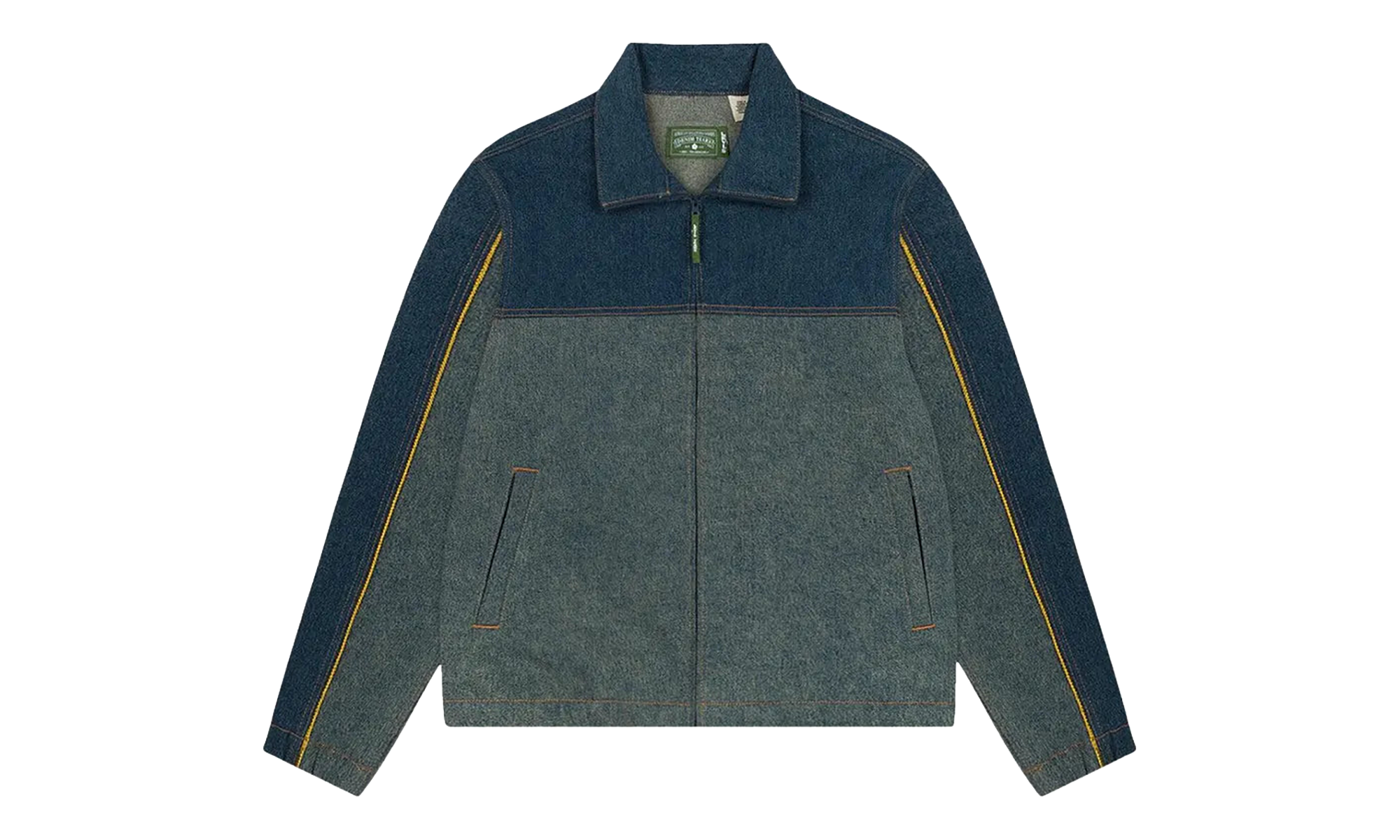 Levi's Cotton Fleur De-Lis Denim Track Jacket "Light Wash" DT513