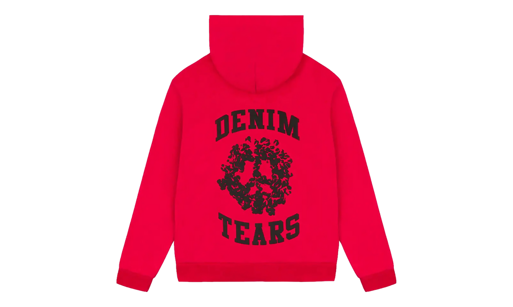 Denim University Zip Hoodie "Red" DT379