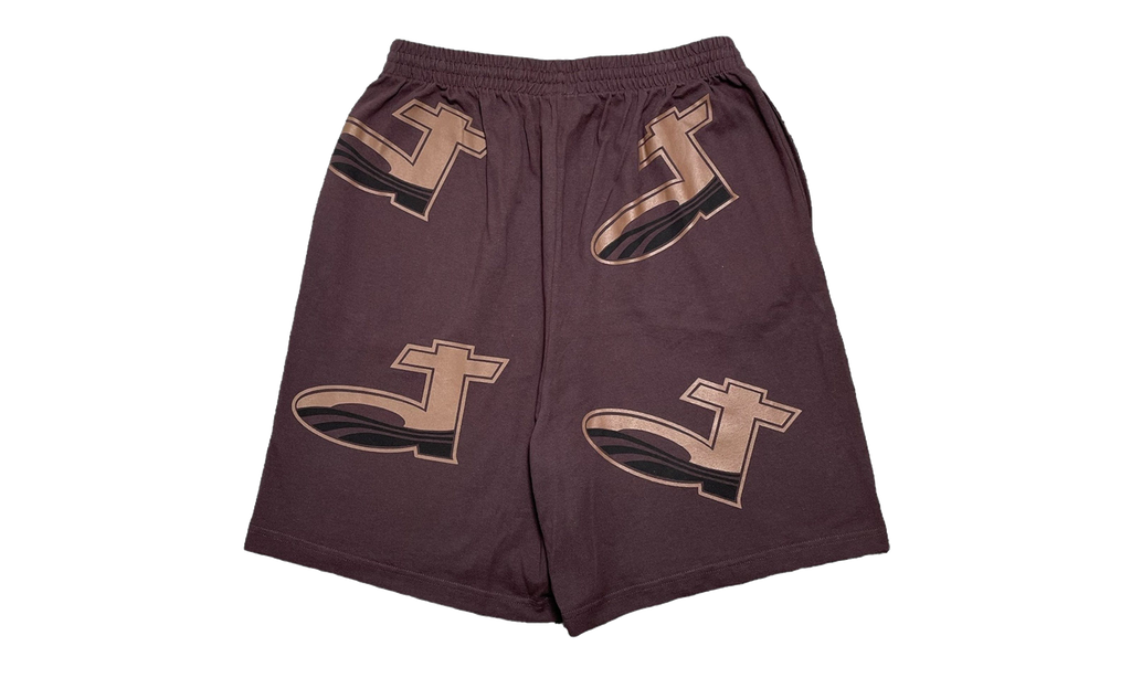 DT Pique Shorts "Brown / Tan" DT603