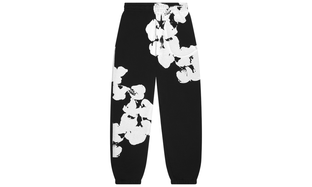 Big Cotton Wreath Sweatpants "Black" DT096