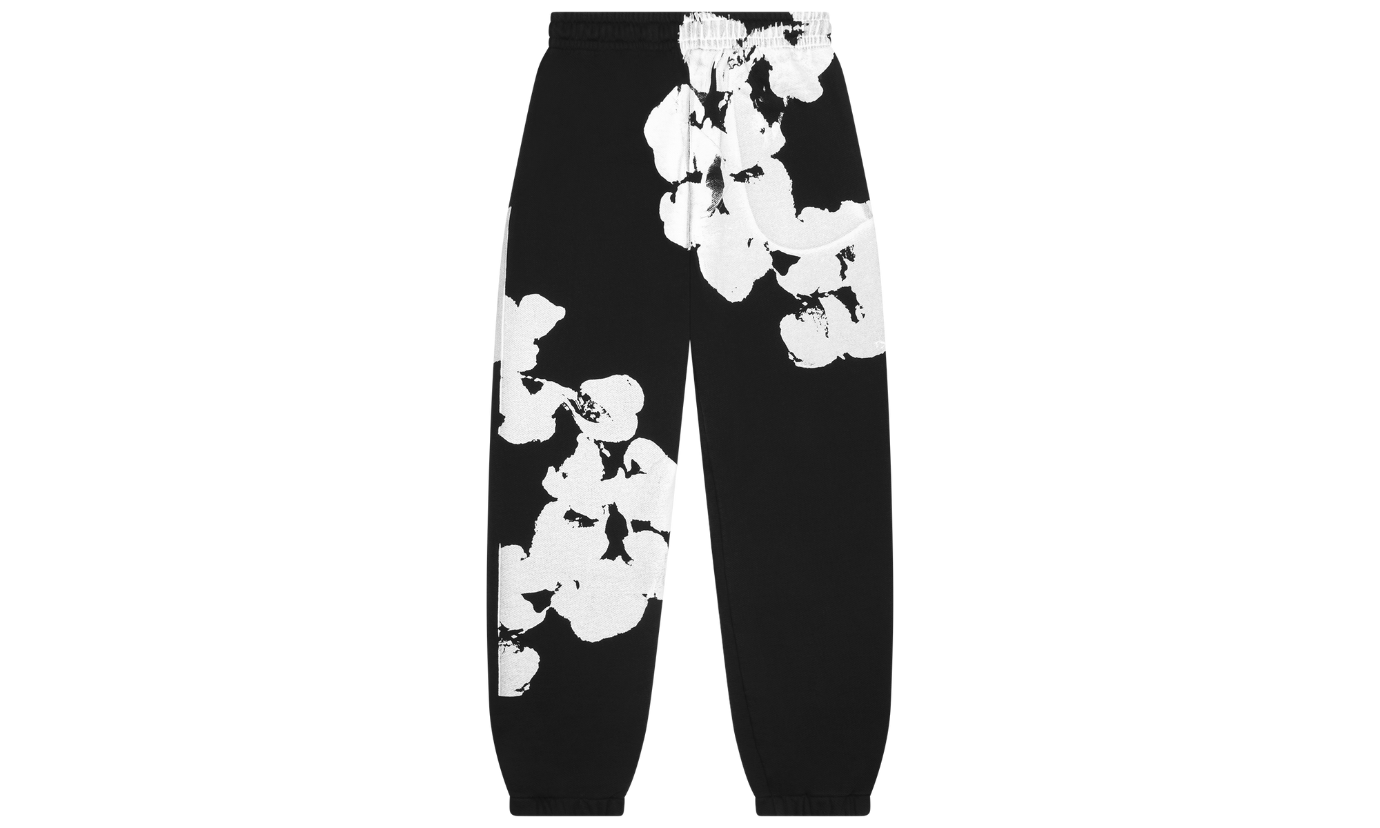 Big Cotton Wreath Sweatpants "Black" DT096