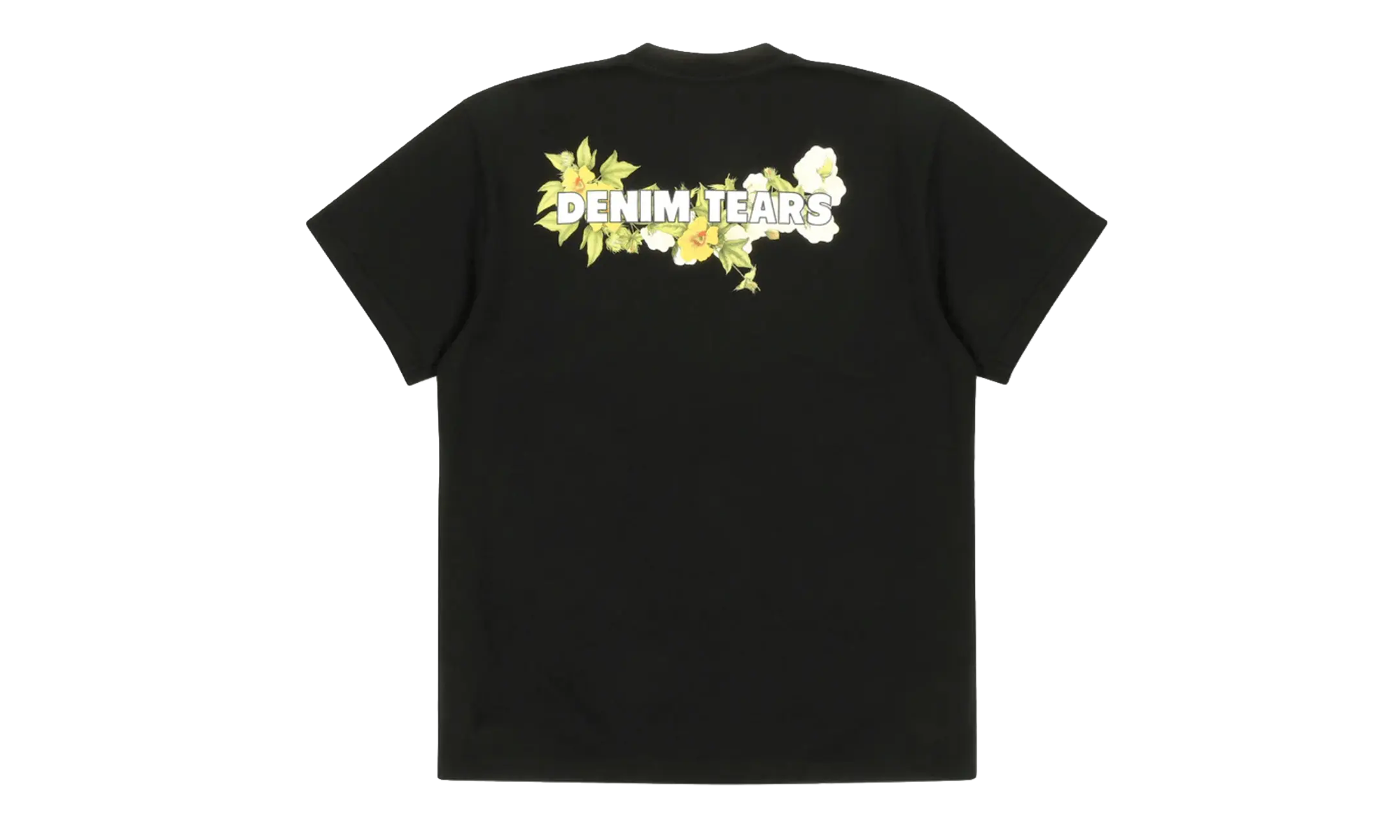 Crown of Made Cotton Short Sleeve T-Shirt "Black" DT290