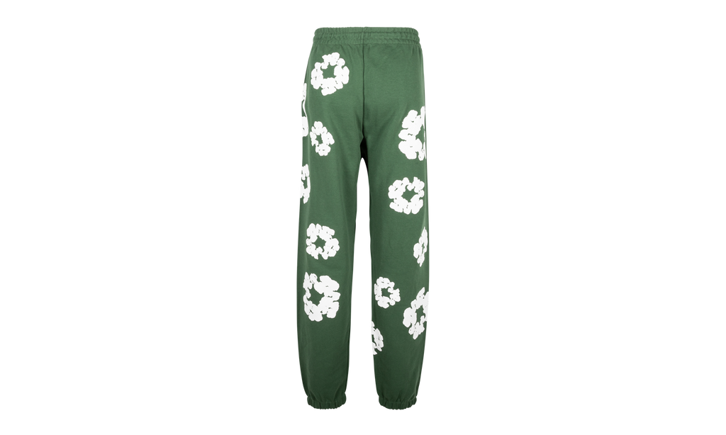 Cotton Wreath Sweatpant "Green" DT37