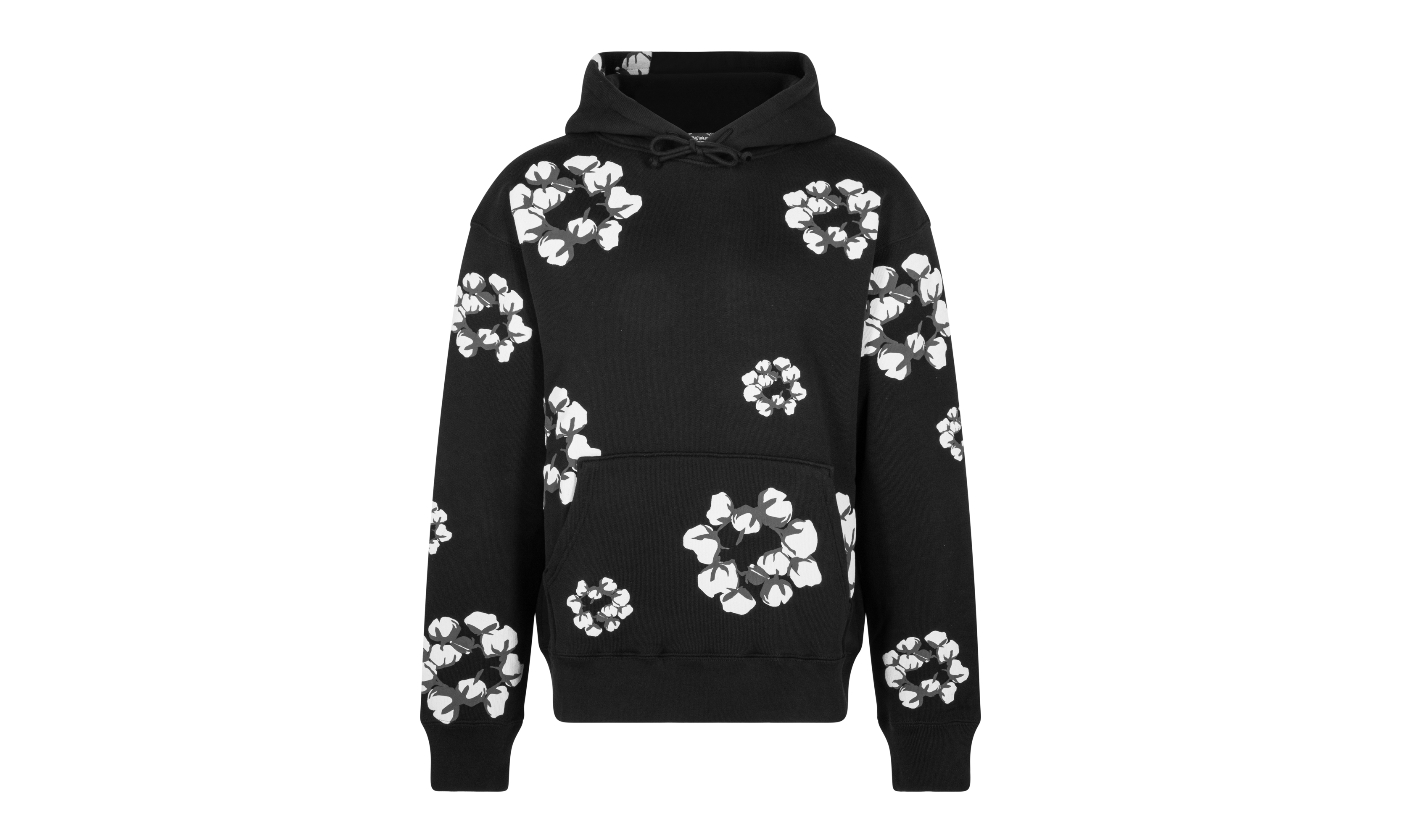 Cactus Tears Wreath Hoodie "Black" DT042