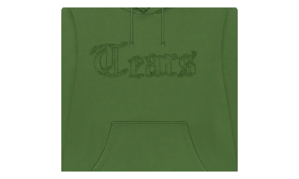 Tears Cut Out Hoodie "Cactus" DT395