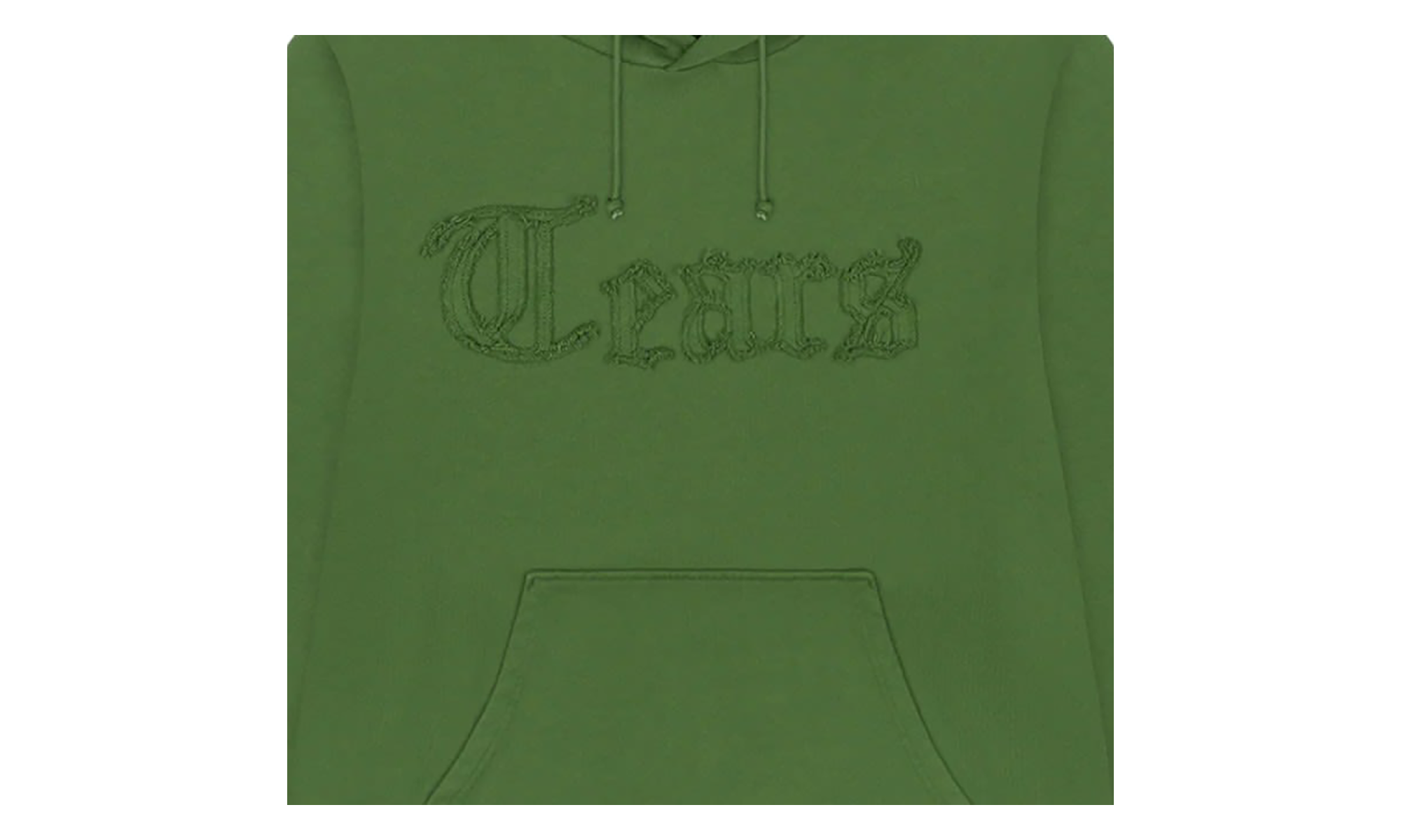 Tears Cut Out Hoodie "Cactus" DT395