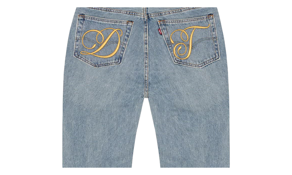 DT Metallic Gold Script 501 "Light Wash" DT397
