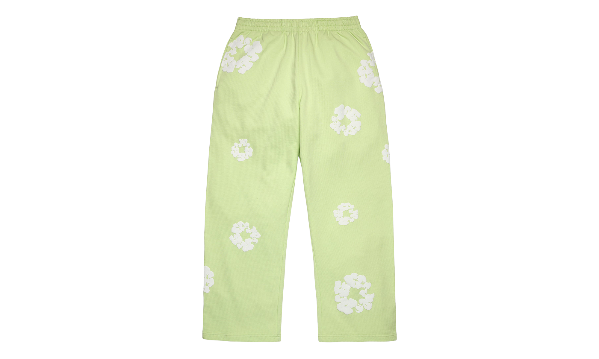 Cotton Wreath Baggy Sweatpants "Mint" DT617