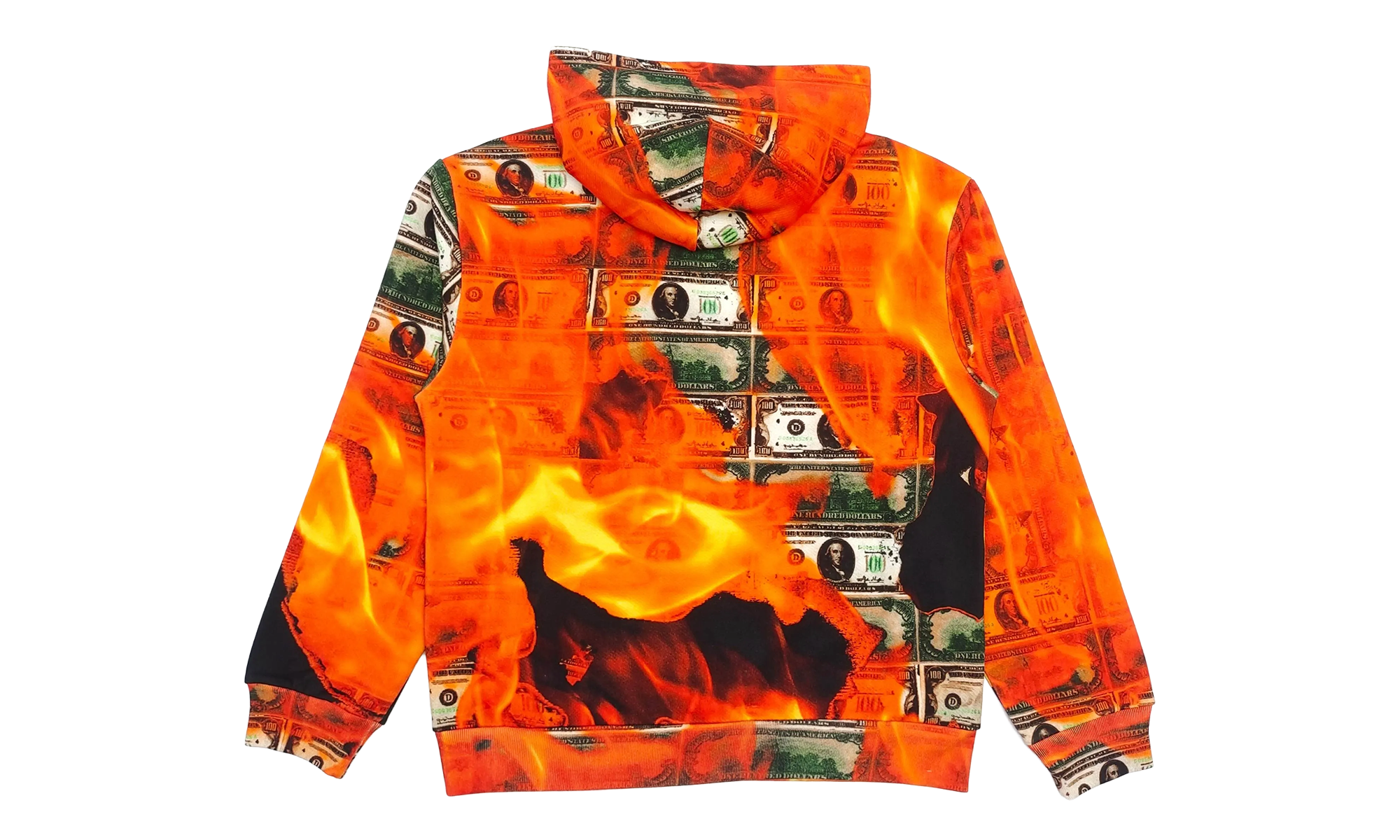 Burn It All Hoodie "Orange" DT318