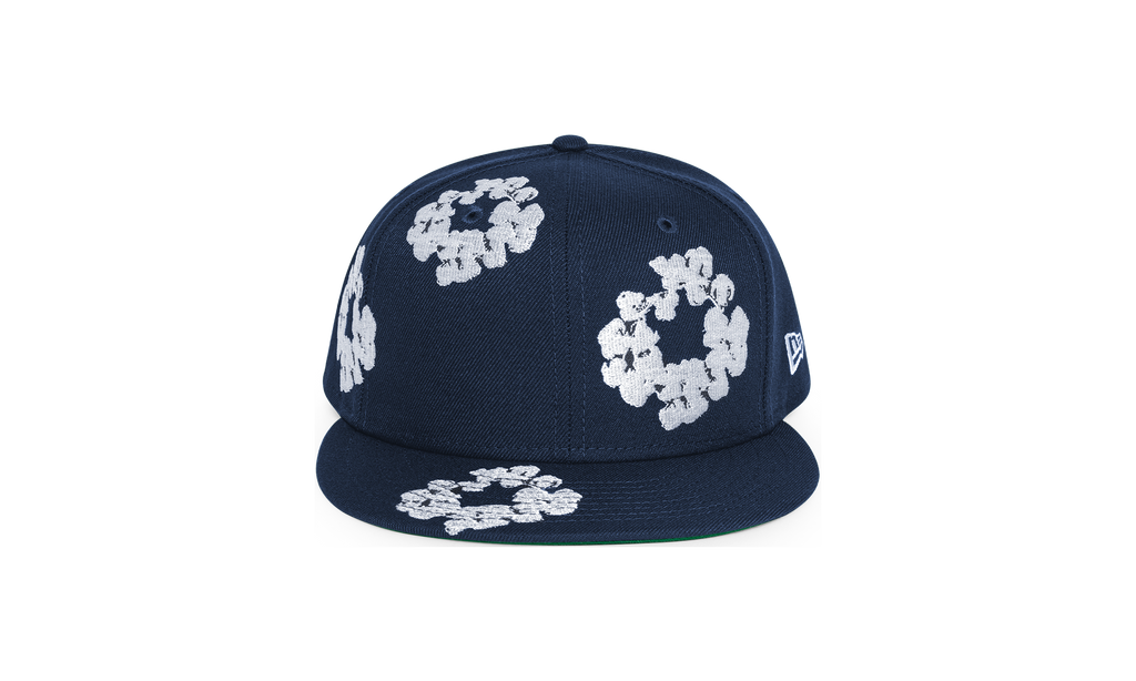New Era Cotton Wreath 59/50 Cap "Navy" DT271