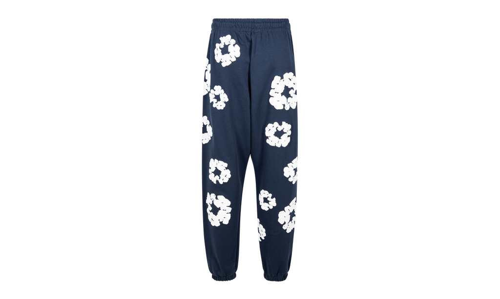 Cotton Wreath Sweatpants "Navy" DT26