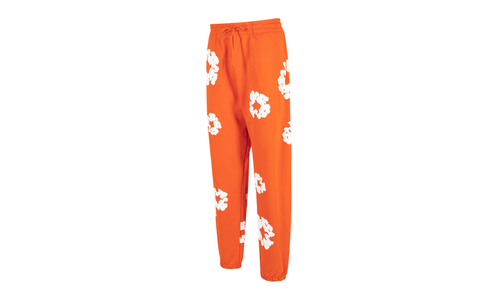 The Cotton Wreath Sweatpants Orange "orange" DT035