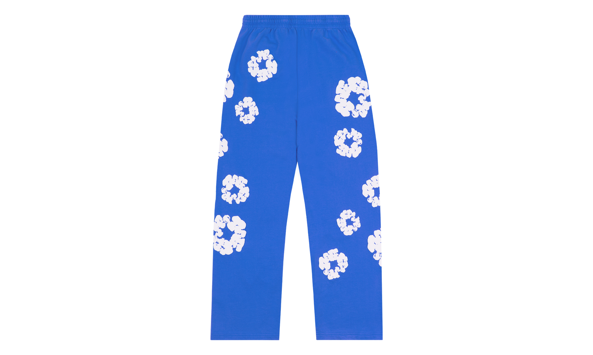 Cotton Wreath Baggy Sweatpants Blue "Blue" DT162
