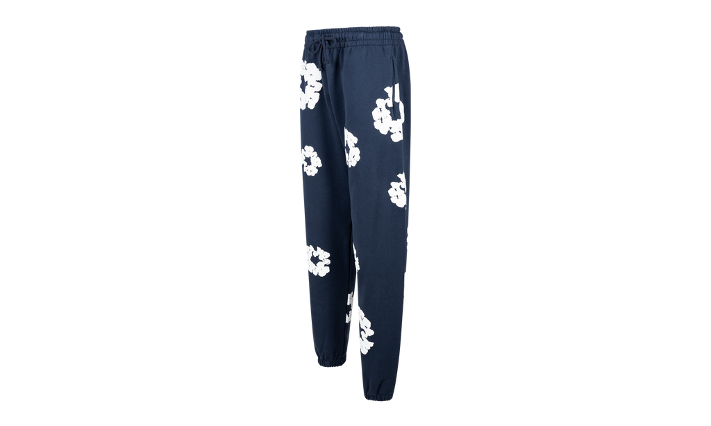 Cotton Wreath Sweatpants "Navy" DT26