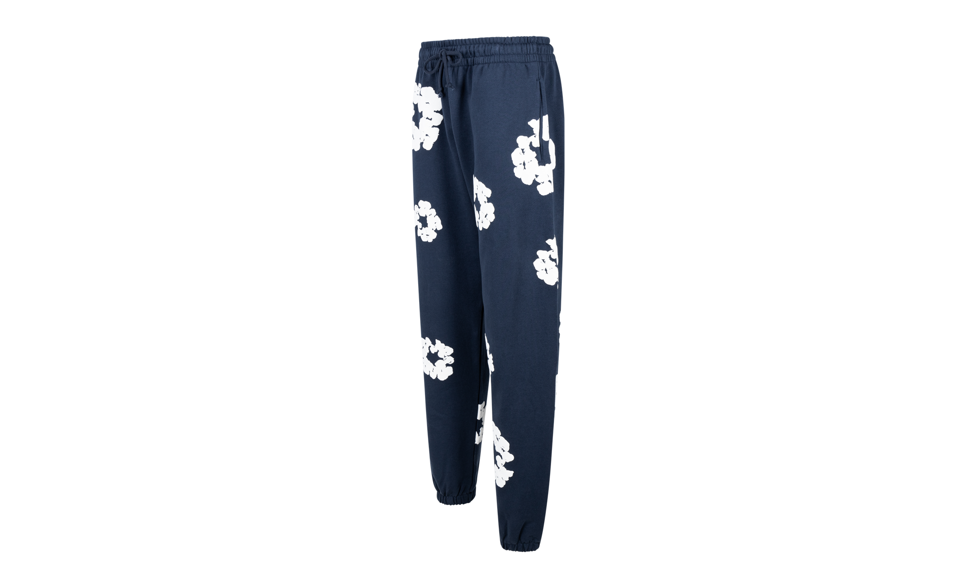 Cotton Wreath Sweatpants "Navy" DT26