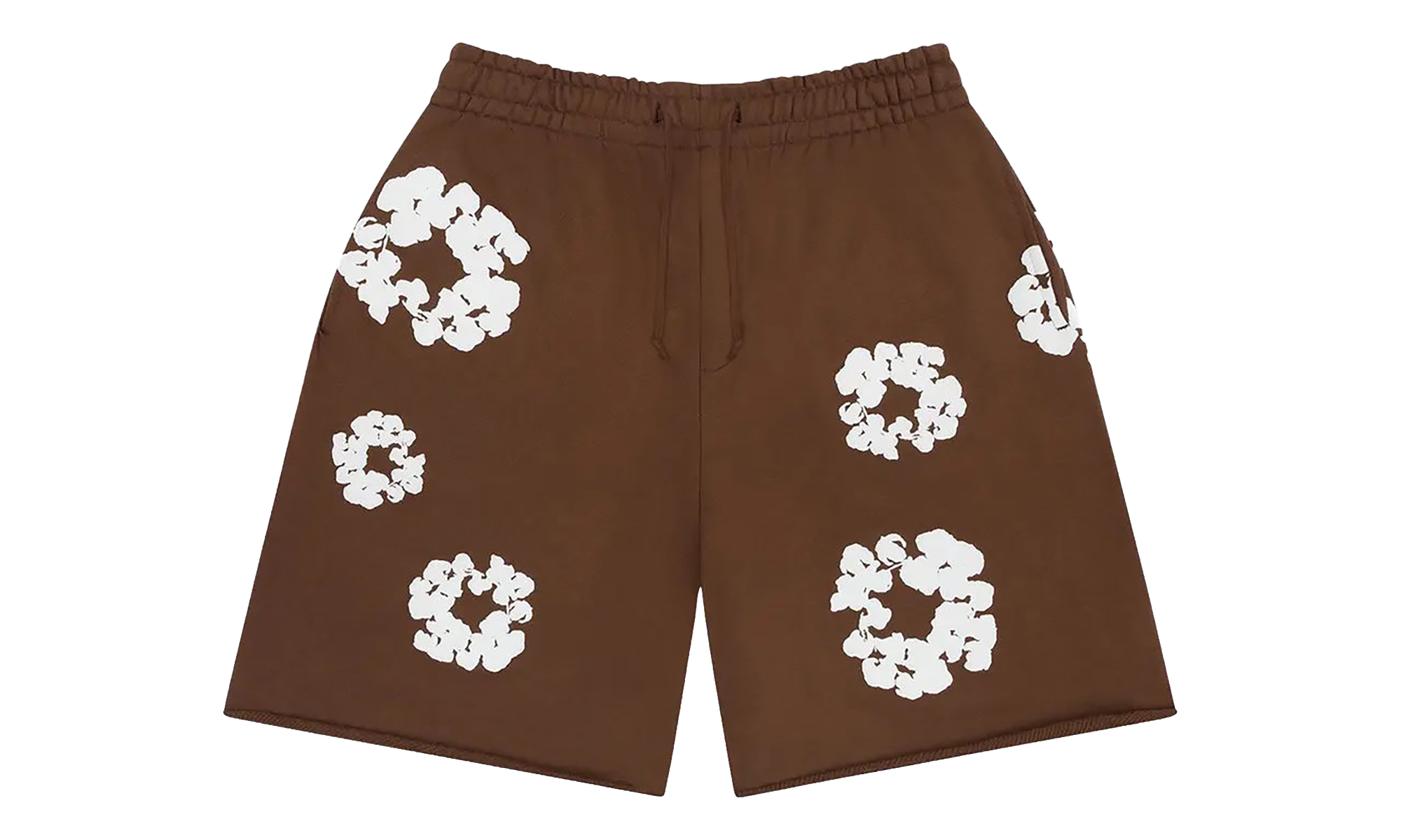 Cotton Wreath Sweatshorts "Brown" DT450